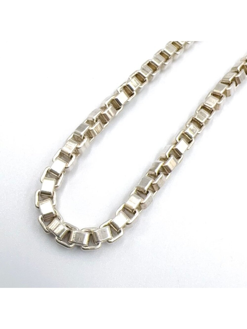 Tiffany & Co Venetian Link Silver Necklace